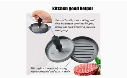 Burger aluminum press