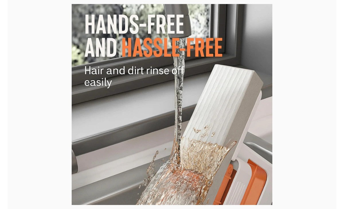 Mini Portable Self-Squeezing Mop