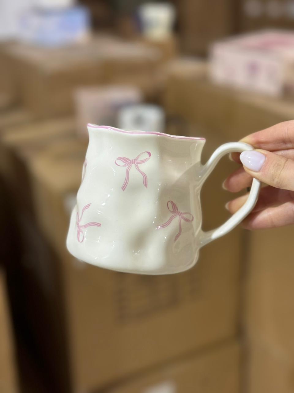 Ceramic Bow Mug