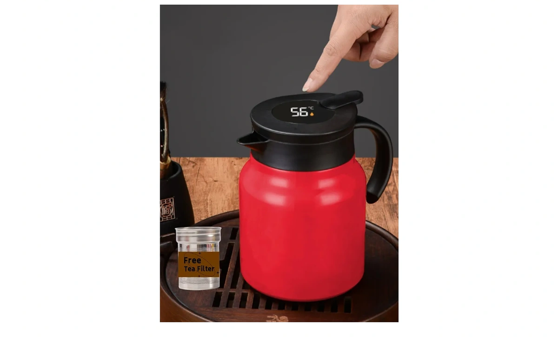 Thermal Coffee Carafe with LED Display
