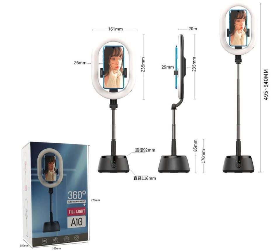 Foldable LED Ring Light