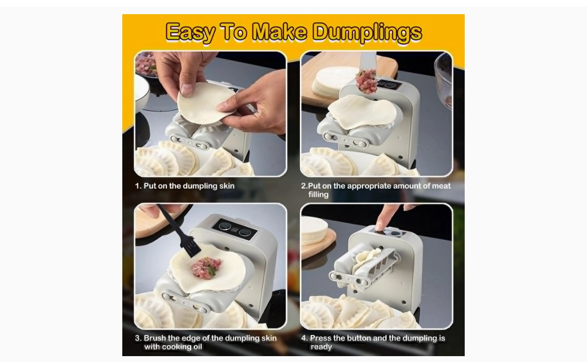Electric Dumpling Maker Machine