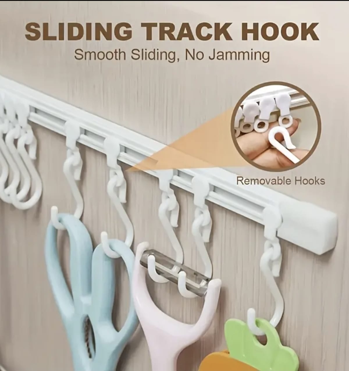 Multifunctional Slide Rail Hook