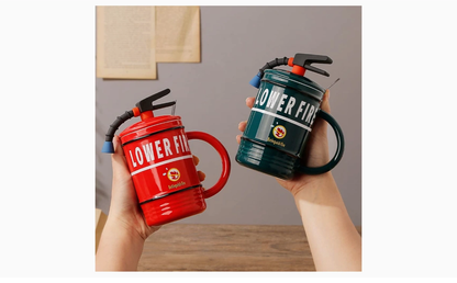 Fire Shaped Ceramic Coffee Mug