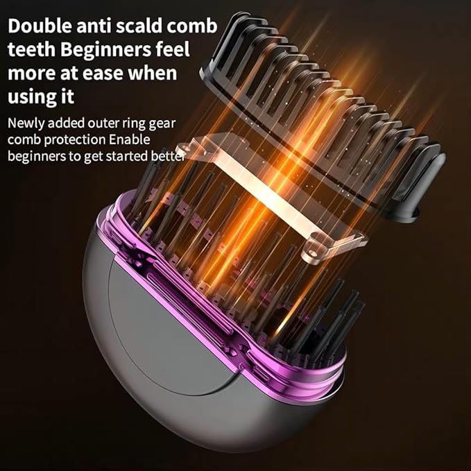 Mini Wireless Portable Straightening Brush